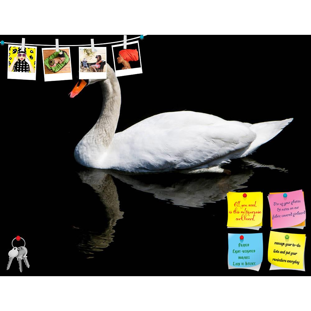 ArtzFolio White Swan Reflected In The Lake Printed Bulletin Board Notice Pin Board Soft Board | Frameless-Bulletin Boards Frameless-AZ5006738BLB_FL_RF_R-0-Image Code 5006738 Vishnu Image Folio Pvt Ltd, IC 5006738, ArtzFolio, Bulletin Boards Frameless, Birds, Photography, white, swan, reflected, in, the, lake, printed, bulletin, board, notice, pin, soft, frameless, adult, animal, aquatic, beak, beautiful, beauty, bird, black, blue, countryside, cygnus, elegance, feather, feathered, feathers, graceful, mute, 