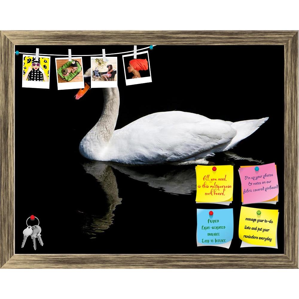 ArtzFolio White Swan Reflected In The Lake Printed Bulletin Board Notice Pin Board Soft Board | Framed-Bulletin Boards Framed-AZ5006738BLB_FR_RF_R-0-Image Code 5006738 Vishnu Image Folio Pvt Ltd, IC 5006738, ArtzFolio, Bulletin Boards Framed, Birds, Photography, white, swan, reflected, in, the, lake, printed, bulletin, board, notice, pin, soft, framed, adult, animal, aquatic, beak, beautiful, beauty, bird, black, blue, countryside, cygnus, elegance, feather, feathered, feathers, graceful, mute, natural, nat