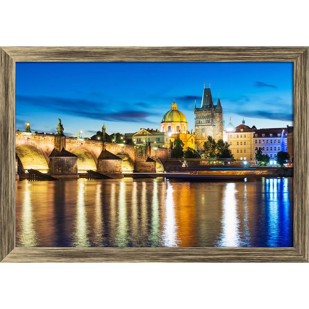 ArtzFolio Vltava River Pier Charles Bridge in Prague Canvas Painting-Paintings Wooden Framing-AZ5006740ART_FR_RF_R-0-Image Code 5006740 Vishnu Image Folio Pvt Ltd, IC 5006740, ArtzFolio, Paintings Wooden Framing, Landscapes, Places, Photography, vltava, river, pier, charles, bridge, in, prague, canvas, painting, framed, print, wall, for, living, room, with, frame, poster, pitaara, box, large, size, drawing, art, split, big, office, reception, of, kids, panel, designer, decorative, amazonbasics, reprint, sma