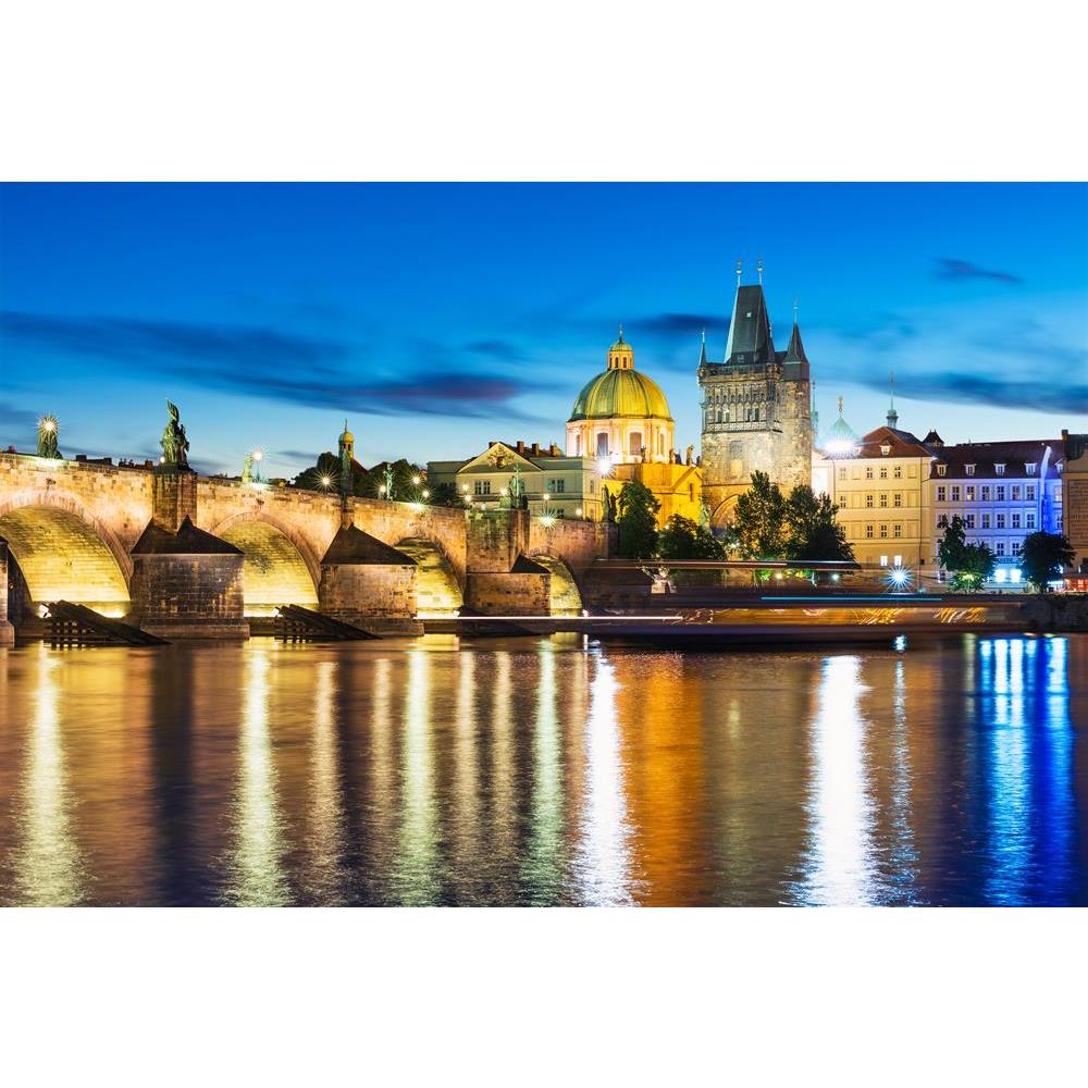 ArtzFolio Vltava River Pier Charles Bridge in Prague Canvas Painting-Paintings MDF Framing-AZ5006740ART_UN_RF_R-0-Image Code 5006740 Vishnu Image Folio Pvt Ltd, IC 5006740, ArtzFolio, Paintings MDF Framing, Landscapes, Places, Photography, vltava, river, pier, charles, bridge, in, prague, canvas, painting, framed, print, wall, for, living, room, with, frame, poster, pitaara, box, large, size, drawing, art, split, big, office, reception, of, kids, panel, designer, decorative, amazonbasics, reprint, small, be
