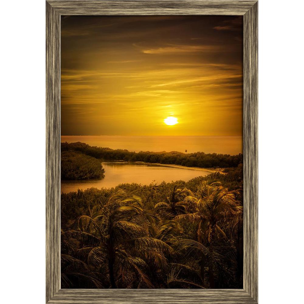 ArtzFolio Gold Caribbean Sunset Over Mexican Contoy Island D1 Canvas Painting Synthetic Frame-Paintings Synthetic Framing-AZ5006743ART_FR_RF_R-0-Image Code 5006743 Vishnu Image Folio Pvt Ltd, IC 5006743, ArtzFolio, Paintings Synthetic Framing, Landscapes, Places, Photography, gold, caribbean, sunset, over, mexican, contoy, island, d1, canvas, painting, synthetic, frame, framed, print, wall, for, living, room, with, poster, pitaara, box, large, size, drawing, art, split, big, office, reception, of, kids, pan