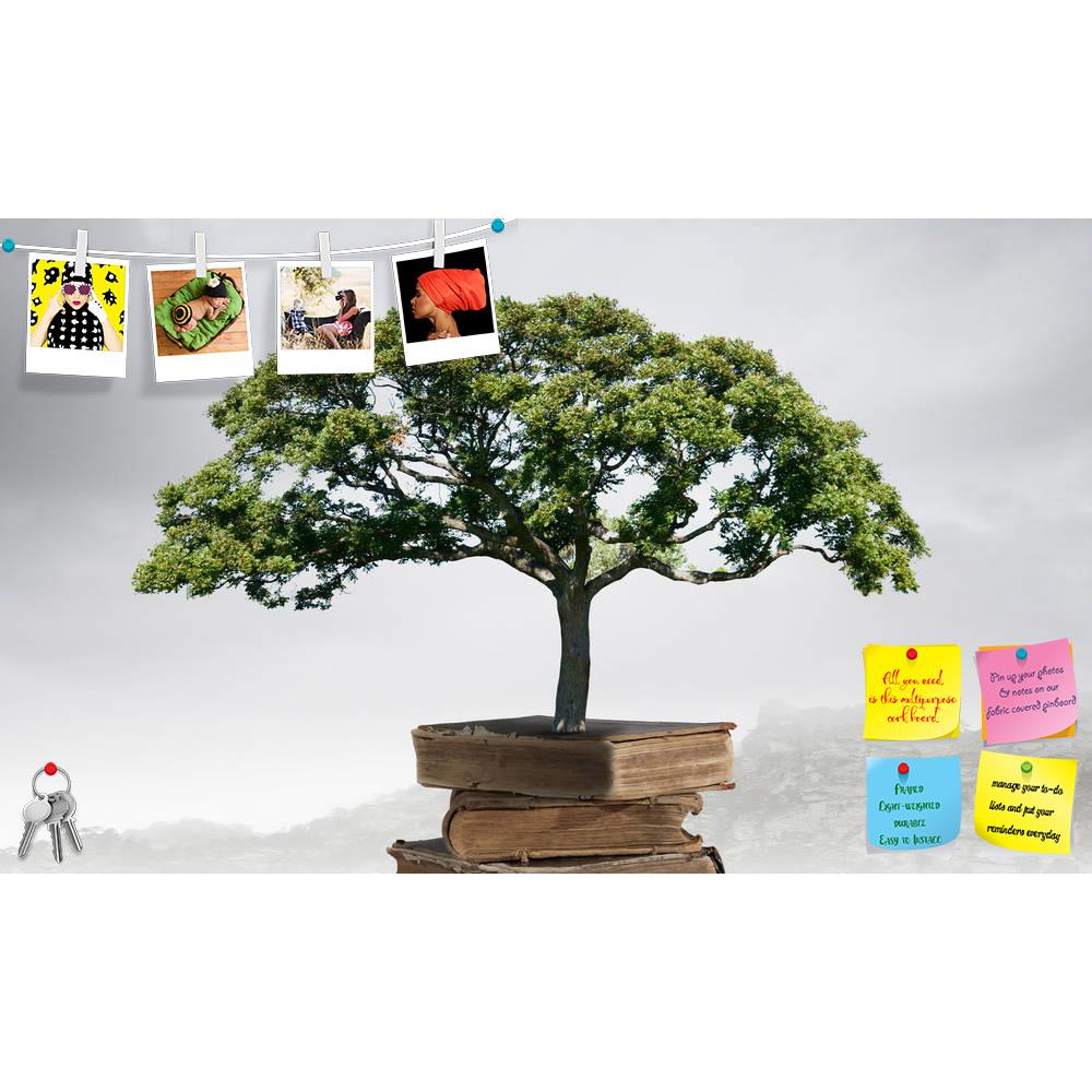ArtzFolio Conceptual Image With Green Tree Growing From Book D2 Printed Bulletin Board Notice Pin Board Soft Board | Frameless-Bulletin Boards Frameless-AZ5006745BLB_FL_RF_R-0-Image Code 5006745 Vishnu Image Folio Pvt Ltd, IC 5006745, ArtzFolio, Bulletin Boards Frameless, Conceptual, Kids, Digital Art, image, with, green, tree, growing, from, book, d2, printed, bulletin, board, notice, pin, soft, frameless, background, knowledge, imagination, nature, grass, old, brain, smart, educated, read, reading, growth