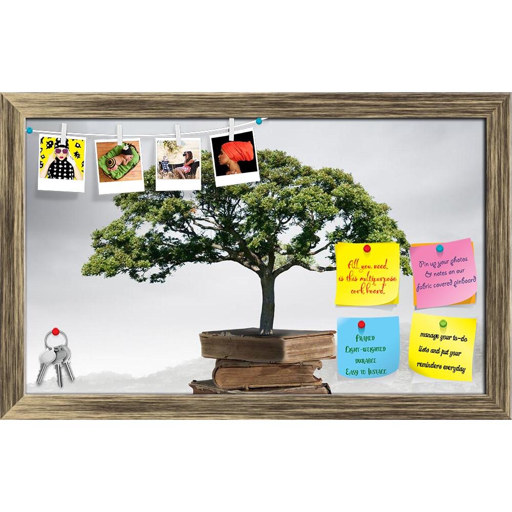 ArtzFolio Conceptual Image With Green Tree Growing From Book D2 Printed Bulletin Board Notice Pin Board Soft Board | Framed-Bulletin Boards Framed-AZ5006745BLB_FR_RF_R-0-Image Code 5006745 Vishnu Image Folio Pvt Ltd, IC 5006745, ArtzFolio, Bulletin Boards Framed, Conceptual, Kids, Digital Art, image, with, green, tree, growing, from, book, d2, printed, bulletin, board, notice, pin, soft, framed, background, knowledge, imagination, nature, grass, old, brain, smart, educated, read, reading, growth, open, lite