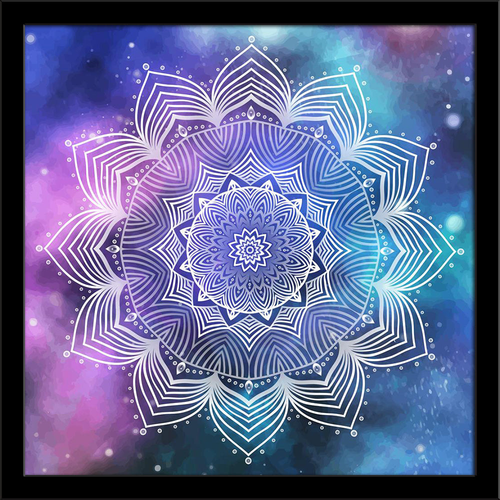 Abstract Traditional Motifs Element Painting Poster Frame - Regular Art Framed - ArtzFolio.com