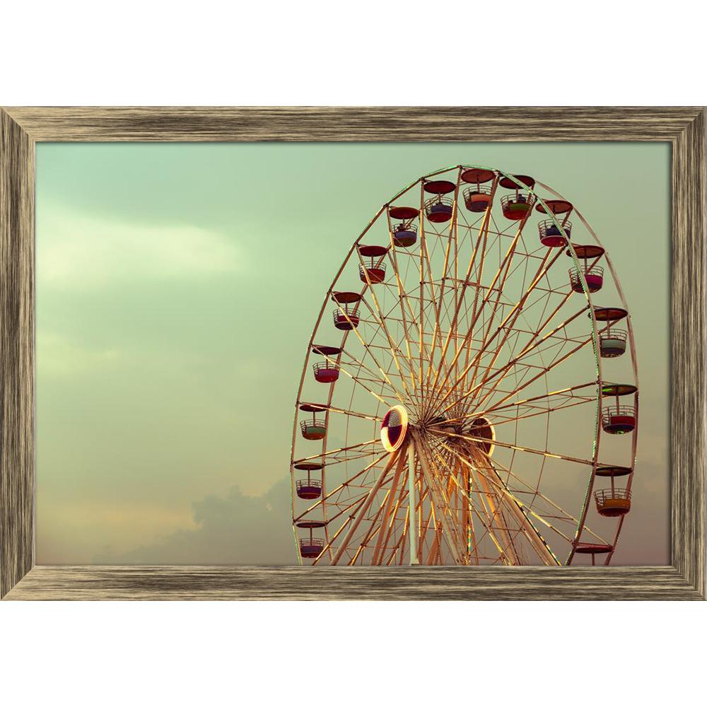 ArtzFolio Photo of Vintage Ferris Wheel At Amusement Park Canvas Painting Synthetic Frame-Paintings Synthetic Framing-AZ5006772ART_FR_RF_R-0-Image Code 5006772 Vishnu Image Folio Pvt Ltd, IC 5006772, ArtzFolio, Paintings Synthetic Framing, Places, Photography, photo, of, vintage, ferris, wheel, at, amusement, park, canvas, painting, synthetic, frame, framed, print, wall, for, living, room, with, poster, pitaara, box, large, size, drawing, art, split, big, office, reception, kids, panel, designer, decorative