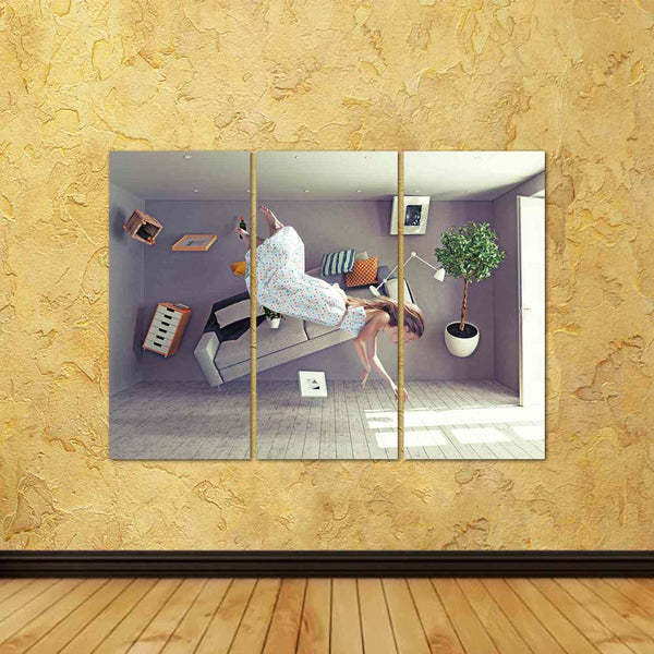 ArtzFolio Creative Concept of Lady Fly in Zero Gravity Room D1 Split Art Painting Panel on Sunboard-Split Art Panels-AZ5006775SPL_FR_RF_R-0-Image Code 5006775 Vishnu Image Folio Pvt Ltd, IC 5006775, ArtzFolio, Split Art Panels, Conceptual, Fashion, Figurative, Photography, creative, concept, of, lady, fly, in, zero, gravity, room, d1, split, art, painting, panel, on, sunboard, framed, canvas, print, wall, for, living, with, frame, poster, pitaara, box, large, size, drawing, big, office, reception, kids, des