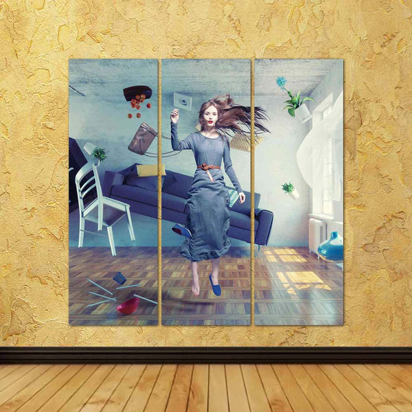 ArtzFolio Creative Concept of Lady Fly in Zero Gravity Room D3 Split Art Painting Panel on Sunboard-Split Art Panels-AZ5006777SPL_FR_RF_R-0-Image Code 5006777 Vishnu Image Folio Pvt Ltd, IC 5006777, ArtzFolio, Split Art Panels, Conceptual, Fashion, Figurative, Photography, creative, concept, of, lady, fly, in, zero, gravity, room, d3, split, art, painting, panel, on, sunboard, framed, canvas, print, wall, for, living, with, frame, poster, pitaara, box, large, size, drawing, big, office, reception, kids, des