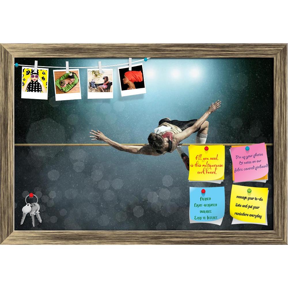 ArtzFolio Athlete In Action Of High Jump Printed Bulletin Board Notice Pin Board Soft Board | Framed-Bulletin Boards Framed-AZ5006781BLB_FR_RF_R-0-Image Code 5006781 Vishnu Image Folio Pvt Ltd, IC 5006781, ArtzFolio, Bulletin Boards Framed, Sports, Photography, athlete, in, action, of, high, jump, printed, bulletin, board, notice, pin, soft, framed, bokeh, activity, adult, art, athletics, background, body, competition, competitive, concentration, drops, energy, exercise, exercising, fitness, flying, fog, he