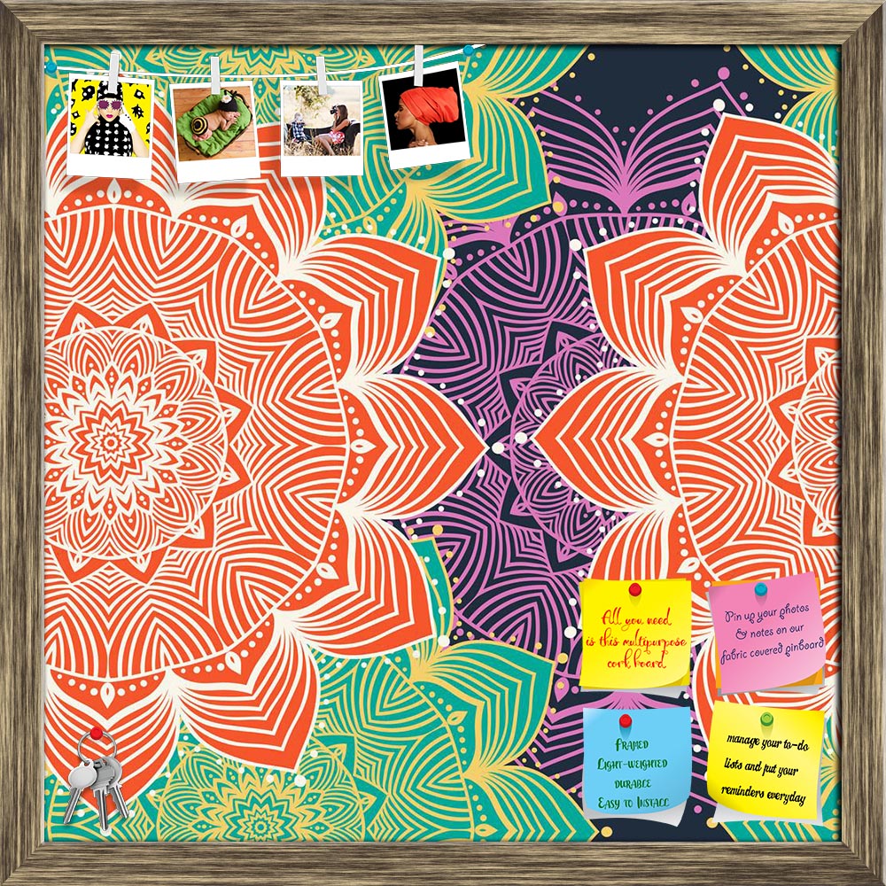 ArtzFolio Ornament Beautiful Pattern With Mandala D1 Printed Bulletin Board Notice Pin Board Soft Board | Framed-Bulletin Boards Framed-AZ5006797BLB_FR_RF_R-0-Image Code 5006797 Vishnu Image Folio Pvt Ltd, IC 5006797, ArtzFolio, Bulletin Boards Framed, Abstract, Traditional, Digital Art, ornament, beautiful, pattern, with, mandala, d1, printed, bulletin, board, notice, pin, soft, framed, mandala., geometric, circle, element, pin up board, push pin board, extra large cork board, big pin board, notice board, 