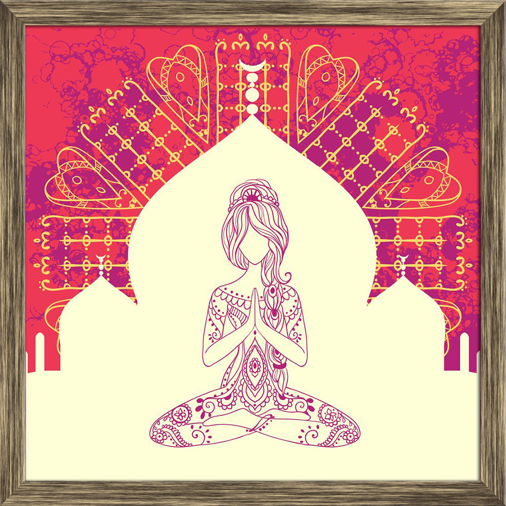 ArtzFolio Ornament Beautiful Card With Yoga D2 Canvas Painting-Paintings Wooden Framing-AZ5006798ART_FR_RF_R-0-Image Code 5006798 Vishnu Image Folio Pvt Ltd, IC 5006798, ArtzFolio, Paintings Wooden Framing, Religious, Traditional, Digital Art, ornament, beautiful, card, with, yoga, d2, canvas, painting, framed, print, wall, for, living, room, frame, poster, pitaara, box, large, size, drawing, art, split, big, office, reception, photography, of, kids, panel, designer, decorative, amazonbasics, reprint, small