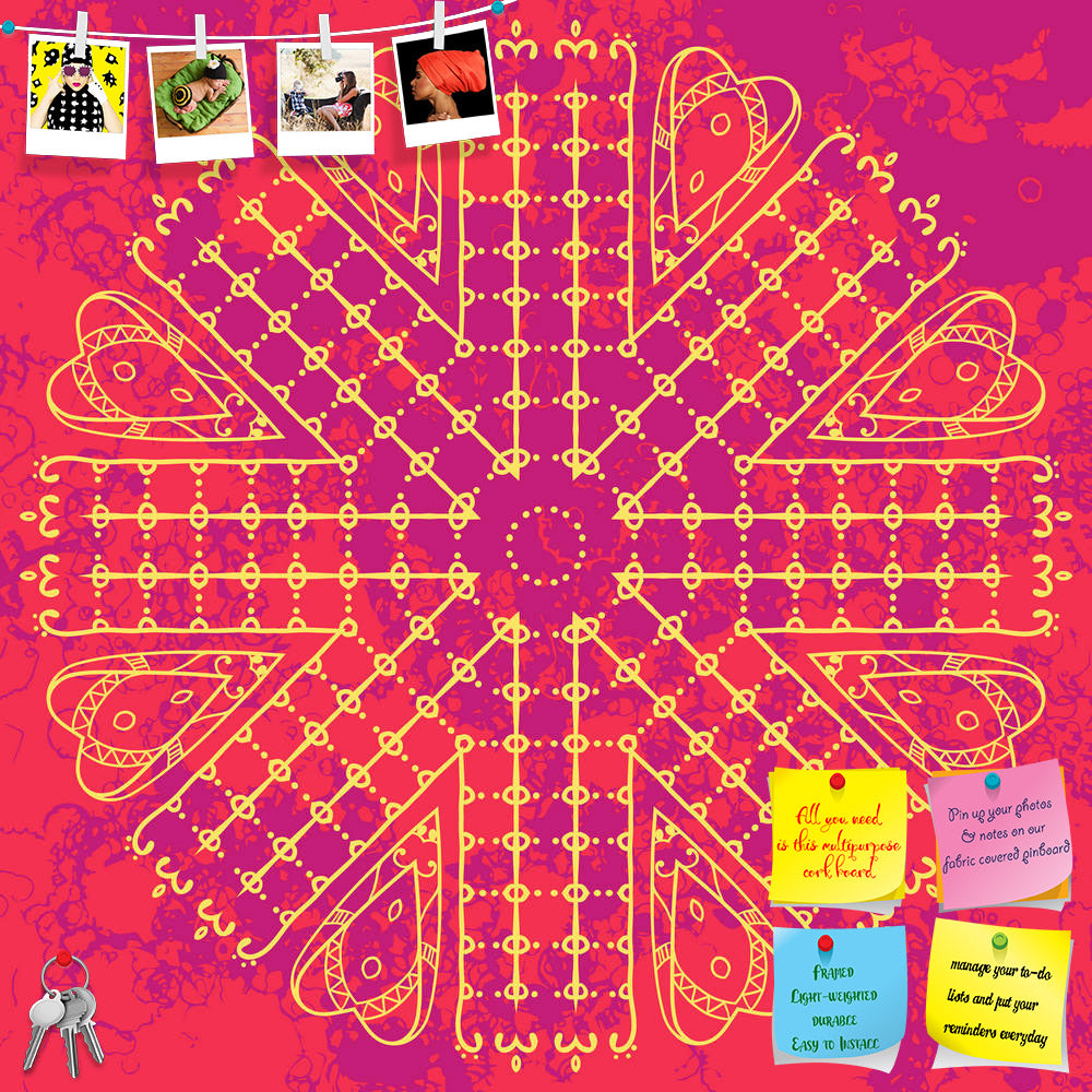 ArtzFolio Ornament Beautiful Card With Yoga D5 Printed Bulletin Board Notice Pin Board Soft Board | Frameless-Bulletin Boards Frameless-AZ5006806BLB_FL_RF_R-0-Image Code 5006806 Vishnu Image Folio Pvt Ltd, IC 5006806, ArtzFolio, Bulletin Boards Frameless, Abstract, Traditional, Digital Art, ornament, beautiful, card, with, yoga, d5, printed, bulletin, board, notice, pin, soft, frameless, yoga., geometric, element, hand, drawn, pin up board, push pin board, extra large cork board, big pin board, notice board
