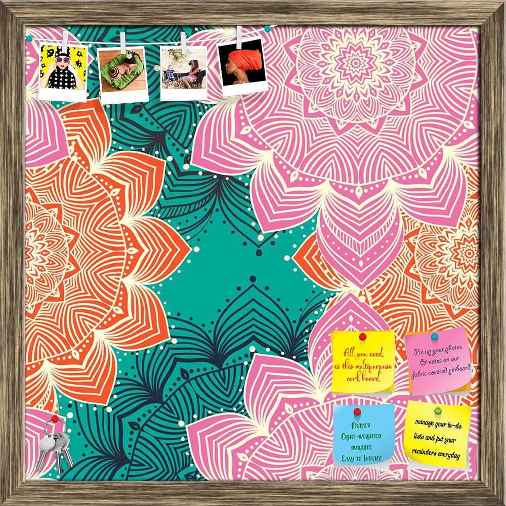 ArtzFolio Ornament Beautiful Pattern With Mandala D2 Printed Bulletin Board Notice Pin Board Soft Board | Framed-Bulletin Boards Framed-AZ5006808BLB_FR_RF_R-0-Image Code 5006808 Vishnu Image Folio Pvt Ltd, IC 5006808, ArtzFolio, Bulletin Boards Framed, Abstract, Traditional, Digital Art, ornament, beautiful, pattern, with, mandala, d2, printed, bulletin, board, notice, pin, soft, framed, mandala., geometric, circle, element, pin up board, push pin board, extra large cork board, big pin board, notice board, 