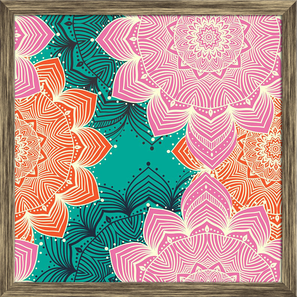 ArtzFolio Ornament Beautiful Pattern With Mandala D2 Canvas Painting Synthetic Frame-Paintings Synthetic Framing-AZ5006808ART_FR_RF_R-0-Image Code 5006808 Vishnu Image Folio Pvt Ltd, IC 5006808, ArtzFolio, Paintings Synthetic Framing, Abstract, Traditional, Digital Art, ornament, beautiful, pattern, with, mandala, d2, canvas, painting, synthetic, frame, framed, print, wall, for, living, room, poster, pitaara, box, large, size, drawing, art, split, big, office, reception, photography, of, kids, panel, design
