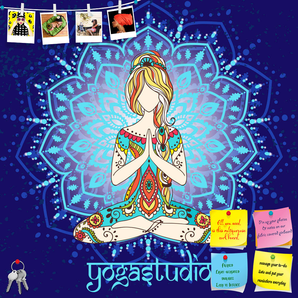 ArtzFolio Ornament Beautiful Card With Yoga D6 Printed Bulletin Board Notice Pin Board Soft Board | Frameless-Bulletin Boards Frameless-AZ5006814BLB_FL_RF_R-0-Image Code 5006814 Vishnu Image Folio Pvt Ltd, IC 5006814, ArtzFolio, Bulletin Boards Frameless, Quotes, Religious, Traditional, Digital Art, ornament, beautiful, card, with, yoga, d6, printed, bulletin, board, notice, pin, soft, frameless, vector, yoga., pin up board, push pin board, extra large cork board, big pin board, notice board, small bulletin