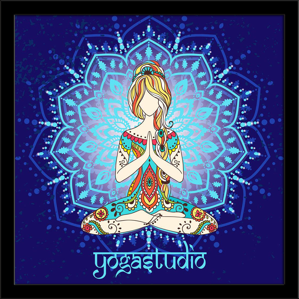 Ornament Beautiful Card With Yoga Painting Poster Frame-Regular Art Framed-REG_FR-IC 5006814 IC 5006814, Ancient, Art and Paintings, Culture, Ethnic, Historical, Illustrations, Indian, Mandala, Medieval, People, Signs, Signs and Symbols, Spiritual, Symbols, Traditional, Tribal, Vintage, World Culture, ornament, beautiful, card, with, yoga, painting, poster, frame, art, asana, astral, aura, ayurveda, balance, body, chakra, design, energy, exercise, eye, girl, gym, handmade, harmony, healing, healthcare, hipp