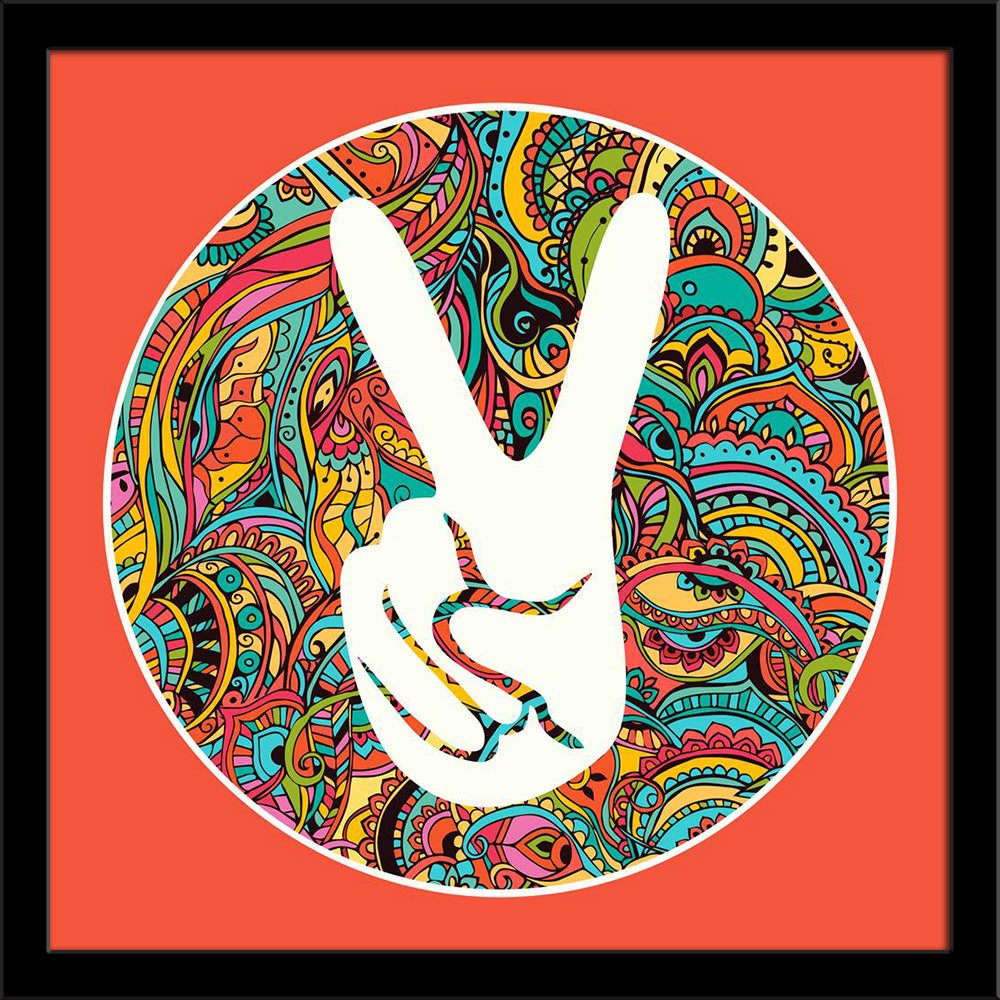 Hippie Style Ornamental Doodle Background Painting Poster Frame-Regular Art Framed-REG_FR-IC 5006818 IC 5006818, 70s, Abstract Expressionism, Abstracts, Art and Paintings, Botanical, Circle, Digital, Digital Art, Drawing, Floral, Flowers, Graphic, Hearts, Icons, Illustrations, Love, Mandala, Music, Music and Dance, Music and Musical Instruments, Musical Instruments, Nature, Pop Art, Retro, Romance, Semi Abstract, Signs, Signs and Symbols, Symbols, Watercolour, hippie, style, ornamental, doodle, background, 