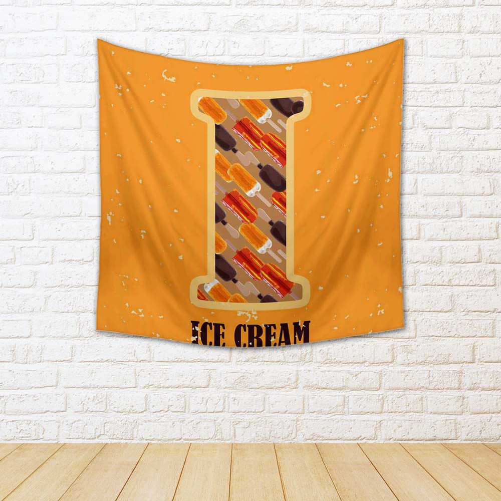 ArtzFolio Ice Cream Typography Art Fabric Tapestry Wall Hanging-Tapestries-AZ5006820TAP_RF_R-0-Image Code 5006820 Vishnu Image Folio Pvt Ltd, IC 5006820, ArtzFolio, Tapestries, Food & Beverage, Quotes, Digital Art, ice, cream, typography, art, fabric, tapestry, wall, hanging, cream., print, background, room tapestry, hanging tapestry, huge tapestry, amazonbasics, tapestry cloth, fabric wall hanging, unique tapestries, wall tapestry, small tapestry, tapestry wall decor, cheap tapestries, affordable tapestrie