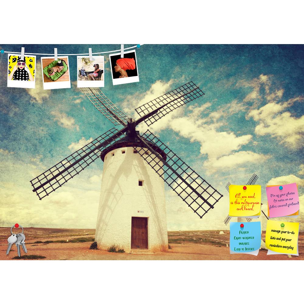 ArtzFolio Medieval Windmills at Castilla La Mancha, Spain Printed Bulletin Board Notice Pin Board Soft Board | Frameless-Bulletin Boards Frameless-AZ5006822BLB_FL_RF_R-0-Image Code 5006822 Vishnu Image Folio Pvt Ltd, IC 5006822, ArtzFolio, Bulletin Boards Frameless, Landscapes, Places, Photography, medieval, windmills, at, castilla, la, mancha, spain, printed, bulletin, board, notice, pin, soft, frameless, old, retro, ancient, landmarks, aged, nobody, generator, agriculture, white, cloud, travel, day, provi