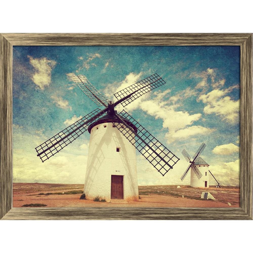 ArtzFolio Medieval Windmills at Castilla La Mancha, Spain Canvas Painting Synthetic Frame-Paintings Synthetic Framing-AZ5006822ART_FR_RF_R-0-Image Code 5006822 Vishnu Image Folio Pvt Ltd, IC 5006822, ArtzFolio, Paintings Synthetic Framing, Landscapes, Places, Photography, medieval, windmills, at, castilla, la, mancha, spain, canvas, painting, synthetic, frame, framed, print, wall, for, living, room, with, poster, pitaara, box, large, size, drawing, art, split, big, office, reception, of, kids, panel, design