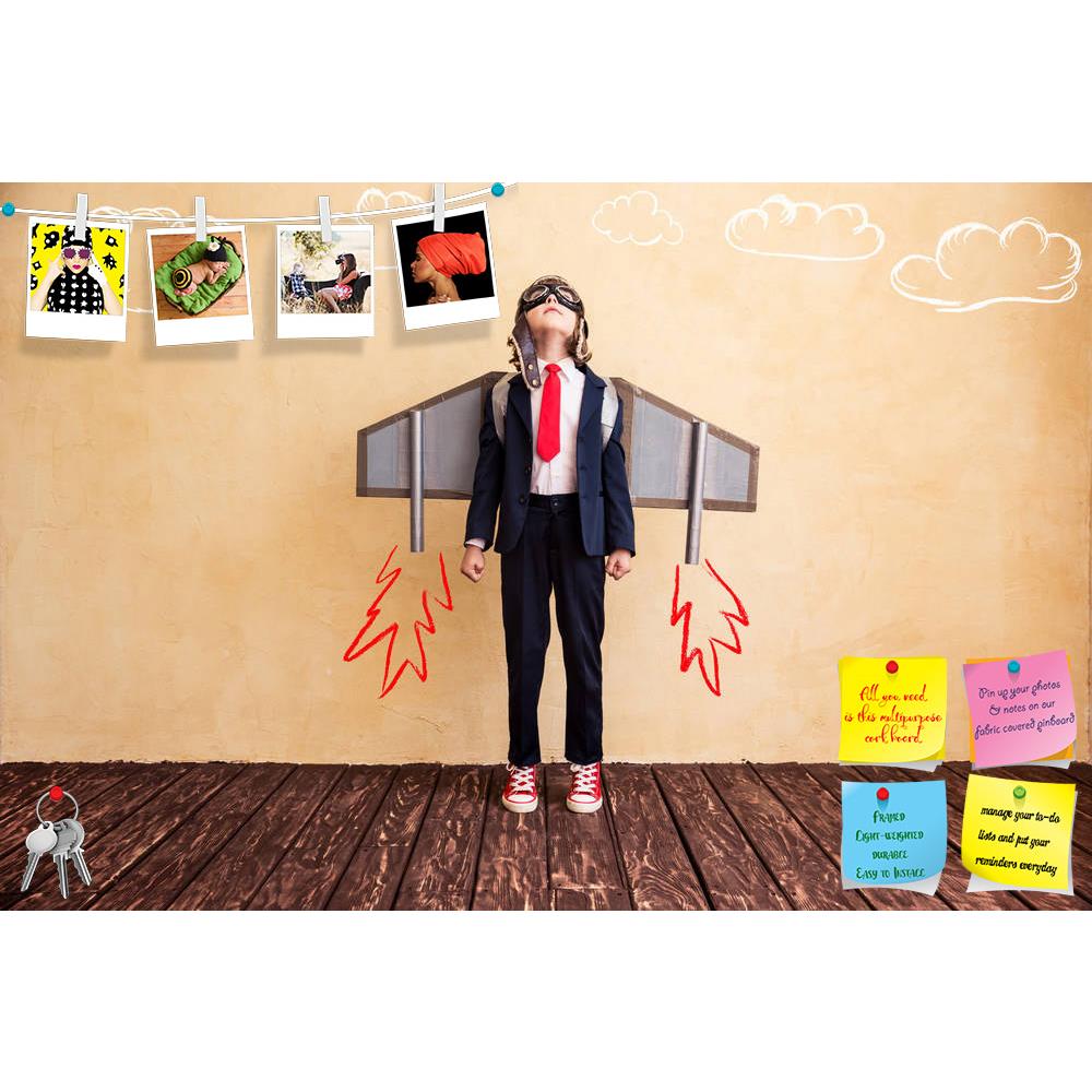 ArtzFolio Startup Concept Portrait Printed Bulletin Board Notice Pin Board Soft Board | Frameless-Bulletin Boards Frameless-AZ5006823BLB_FL_RF_R-0-Image Code 5006823 Vishnu Image Folio Pvt Ltd, IC 5006823, ArtzFolio, Bulletin Boards Frameless, Kids, Photography, startup, concept, portrait, printed, bulletin, board, notice, pin, soft, frameless, business, education, child, kid, success, winner, imagination, dream, travel, holiday, young, happy, innovation, idea, solution, freedom, pilot, superhero, flying, f