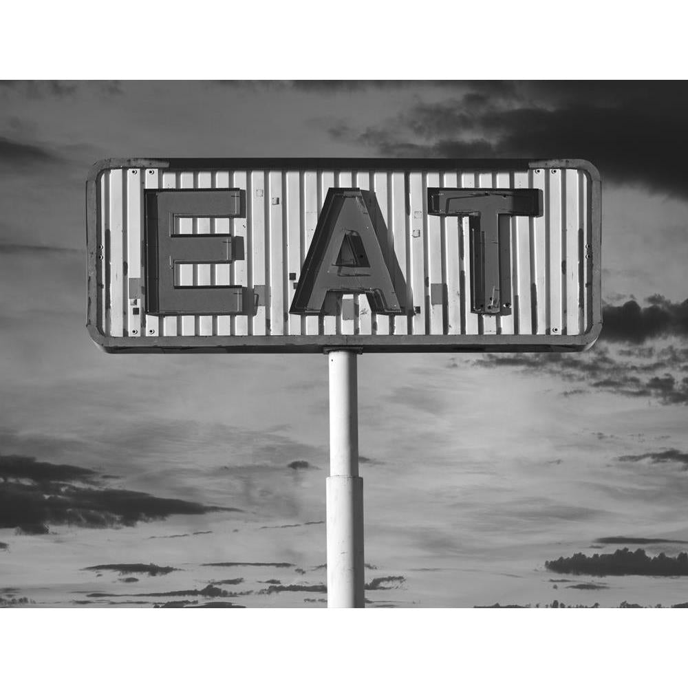 ArtzFolio Old Eat Sign Black White Canvas Painting-Paintings MDF Framing-AZ5006827ART_UN_RF_R-0-Image Code 5006827 Vishnu Image Folio Pvt Ltd, IC 5006827, ArtzFolio, Paintings MDF Framing, Food & Beverage, Places, Photography, old, eat, sign, black, white, canvas, painting, framed, print, wall, for, living, room, with, frame, poster, pitaara, box, large, size, drawing, art, split, big, office, reception, of, kids, panel, designer, decorative, amazonbasics, reprint, small, bedroom, on, scenery, vintage, retr