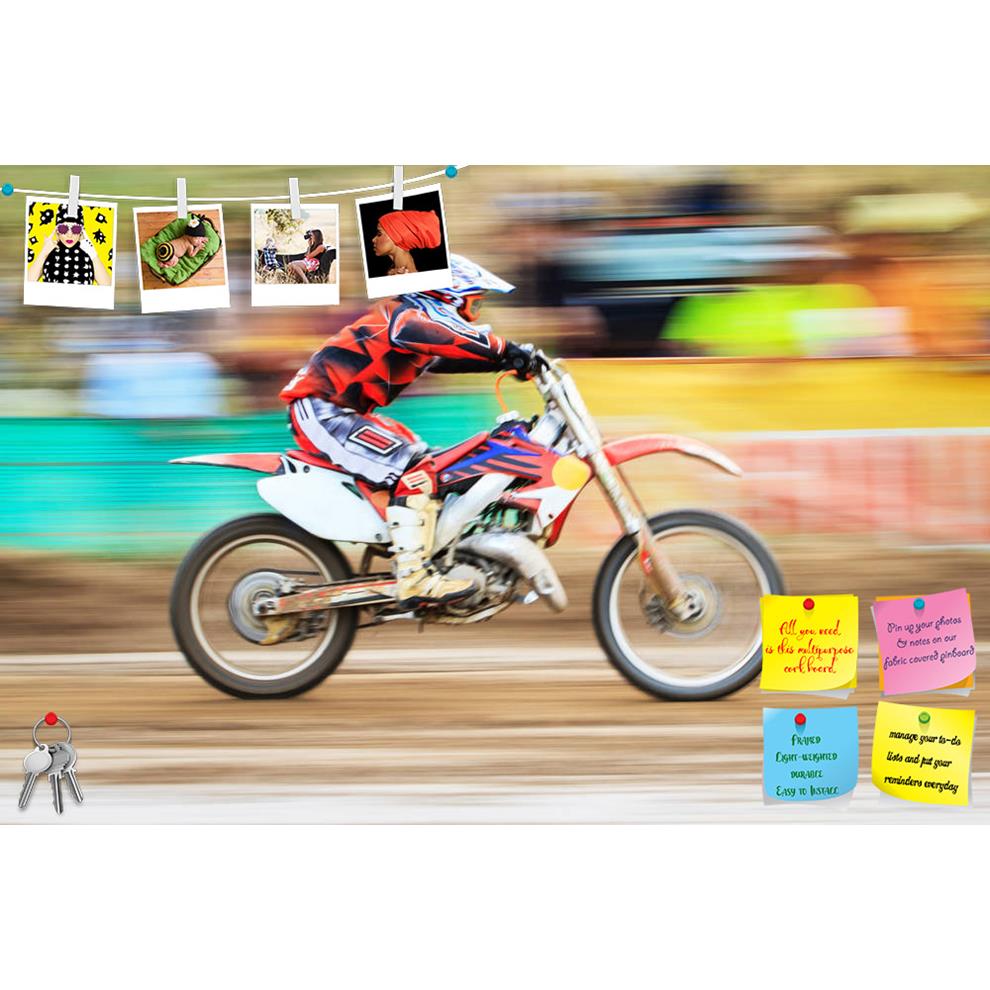 ArtzFolio Motion Blurred Of Motocross In Dirt Track Printed Bulletin Board Notice Pin Board Soft Board | Frameless-Bulletin Boards Frameless-AZ5006830BLB_FL_RF_R-0-Image Code 5006830 Vishnu Image Folio Pvt Ltd, IC 5006830, ArtzFolio, Bulletin Boards Frameless, Automobiles, Sports, Photography, motion, blurred, of, motocross, in, dirt, track, printed, bulletin, board, notice, pin, soft, frameless, abstract, action, adventure, bike, blur, challenge, competition, competitor, cross, danger, dirtbike, driver, ex