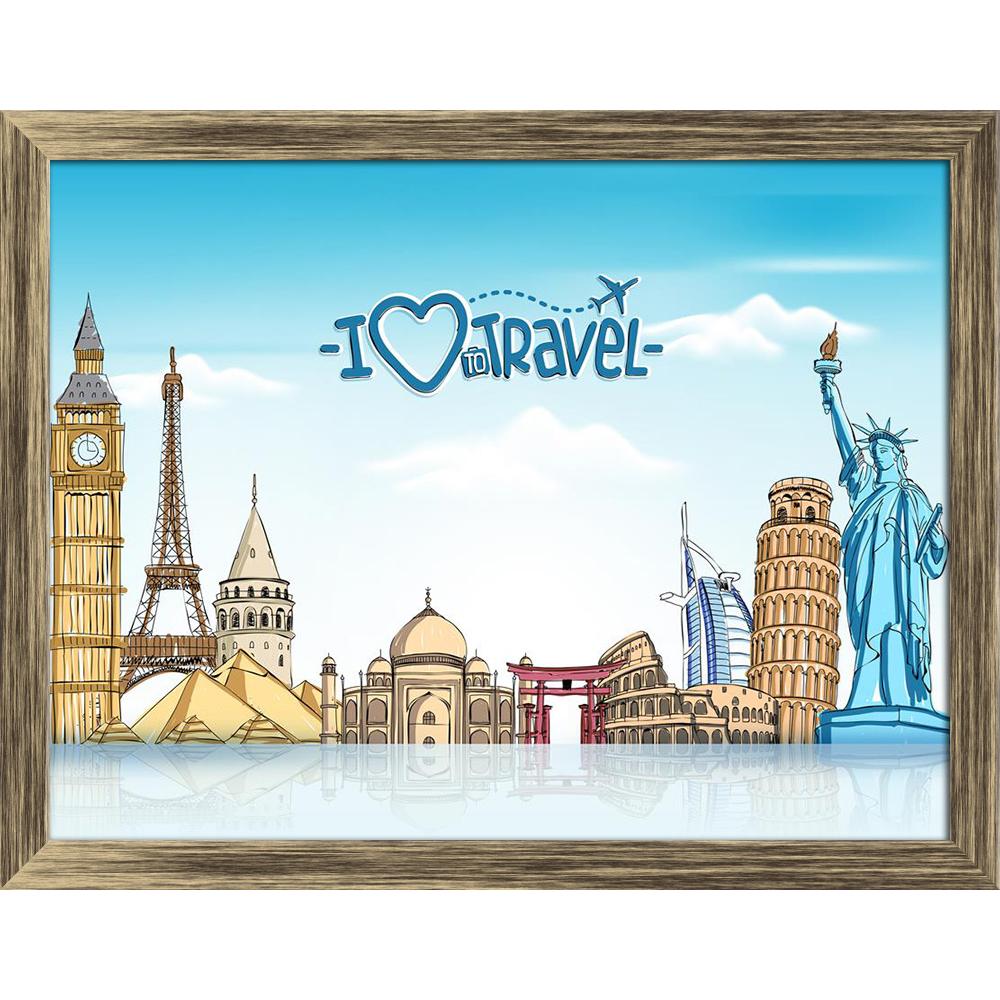 ArtzFolio Travel Tourism Famous World Landmarks Canvas Painting Synthetic Frame-Paintings Synthetic Framing-AZ5006845ART_FR_RF_R-0-Image Code 5006845 Vishnu Image Folio Pvt Ltd, IC 5006845, ArtzFolio, Paintings Synthetic Framing, Places, Quotes, Digital Art, travel, tourism, famous, world, landmarks, canvas, painting, synthetic, frame, framed, print, wall, for, living, room, with, poster, pitaara, box, large, size, drawing, art, split, big, office, reception, photography, of, kids, panel, designer, decorati
