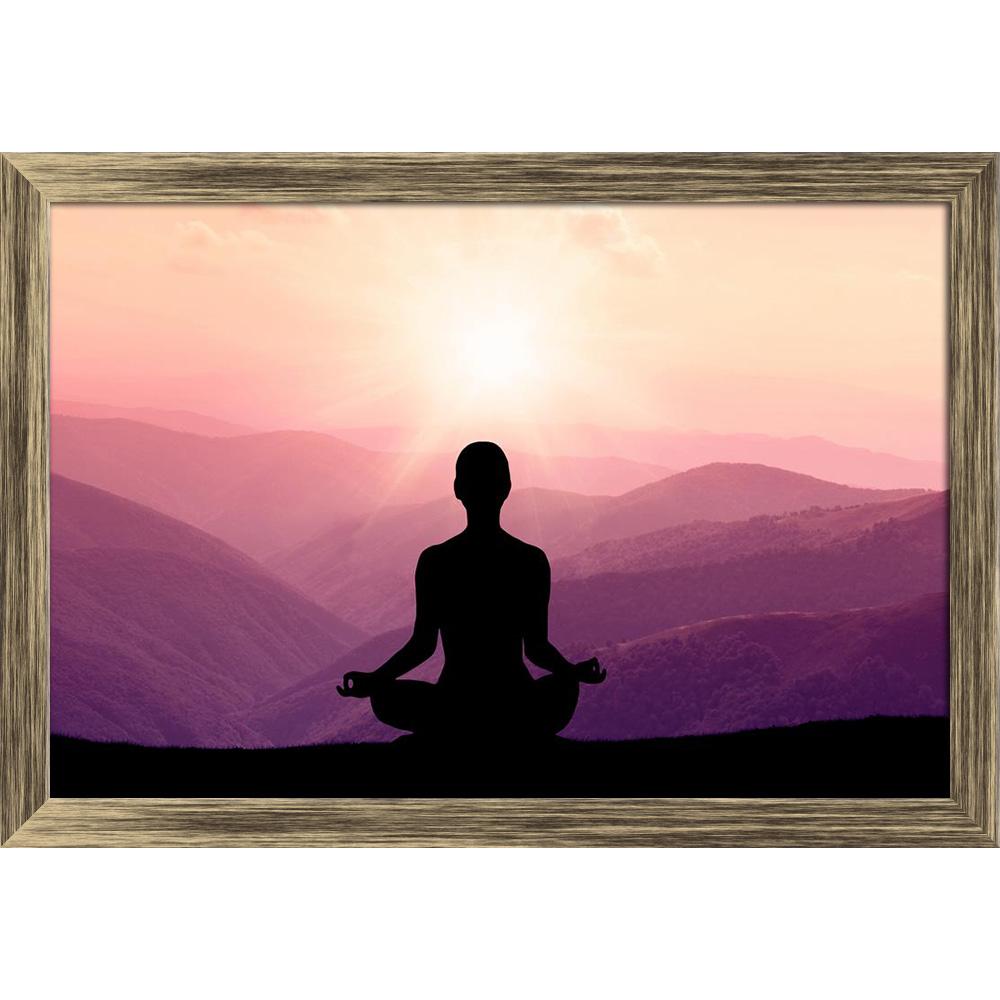 ArtzFolio Yoga Silhouette On The Mountain In Sunrays Canvas Painting-Paintings Wooden Framing-AZ5006851ART_FR_RF_R-0-Image Code 5006851 Vishnu Image Folio Pvt Ltd, IC 5006851, ArtzFolio, Paintings Wooden Framing, Landscapes, Places, Religious, Photography, yoga, silhouette, on, the, mountain, in, sunrays, canvas, painting, framed, print, wall, for, living, room, with, frame, poster, pitaara, box, large, size, drawing, art, split, big, office, reception, of, kids, panel, designer, decorative, amazonbasics, r