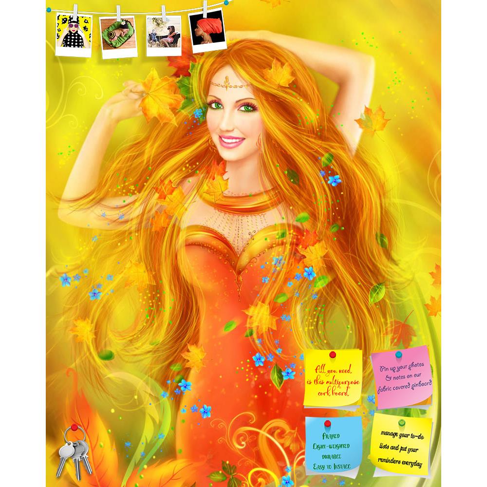 ArtzFolio Fantasy Fashion Portrait of Fairy Woman in Autumn Printed Bulletin Board Notice Pin Board Soft Board | Frameless-Bulletin Boards Frameless-AZ5006857BLB_FL_RF_R-0-Image Code 5006857 Vishnu Image Folio Pvt Ltd, IC 5006857, ArtzFolio, Bulletin Boards Frameless, Fantasy, Figurative, Digital Art, fashion, portrait, of, fairy, woman, in, autumn, printed, bulletin, board, notice, pin, soft, frameless, beautiful, autumn., nature., pin up board, push pin board, extra large cork board, big pin board, notice
