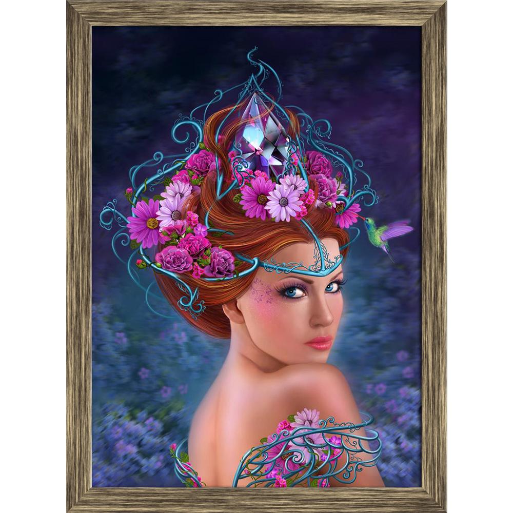ArtzFolio Fantasy Fashion Portrait of Woman Flowers D1 Canvas Painting Synthetic Frame-Paintings Synthetic Framing-AZ5006858ART_FR_RF_R-0-Image Code 5006858 Vishnu Image Folio Pvt Ltd, IC 5006858, ArtzFolio, Paintings Synthetic Framing, Fantasy, Floral, Portraits, Digital Art, fashion, portrait, of, woman, flowers, d1, canvas, painting, synthetic, frame, framed, print, wall, for, living, room, with, poster, pitaara, box, large, size, drawing, art, split, big, office, reception, photography, kids, panel, des
