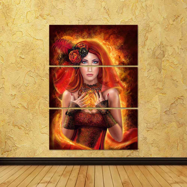 ArtzFolio Magic Fantasy Woman Red Fairy Fiery Fire Split Art Painting Panel on Sunboard-Split Art Panels-AZ5006863SPL_FR_RF_R-0-Image Code 5006863 Vishnu Image Folio Pvt Ltd, IC 5006863, ArtzFolio, Split Art Panels, Fantasy, Portraits, Digital Art, magic, woman, red, fairy, fiery, fire, split, art, painting, panel, on, sunboard, framed, canvas, print, wall, for, living, room, with, frame, poster, pitaara, box, large, size, drawing, big, office, reception, photography, of, kids, designer, decorative, amazonb