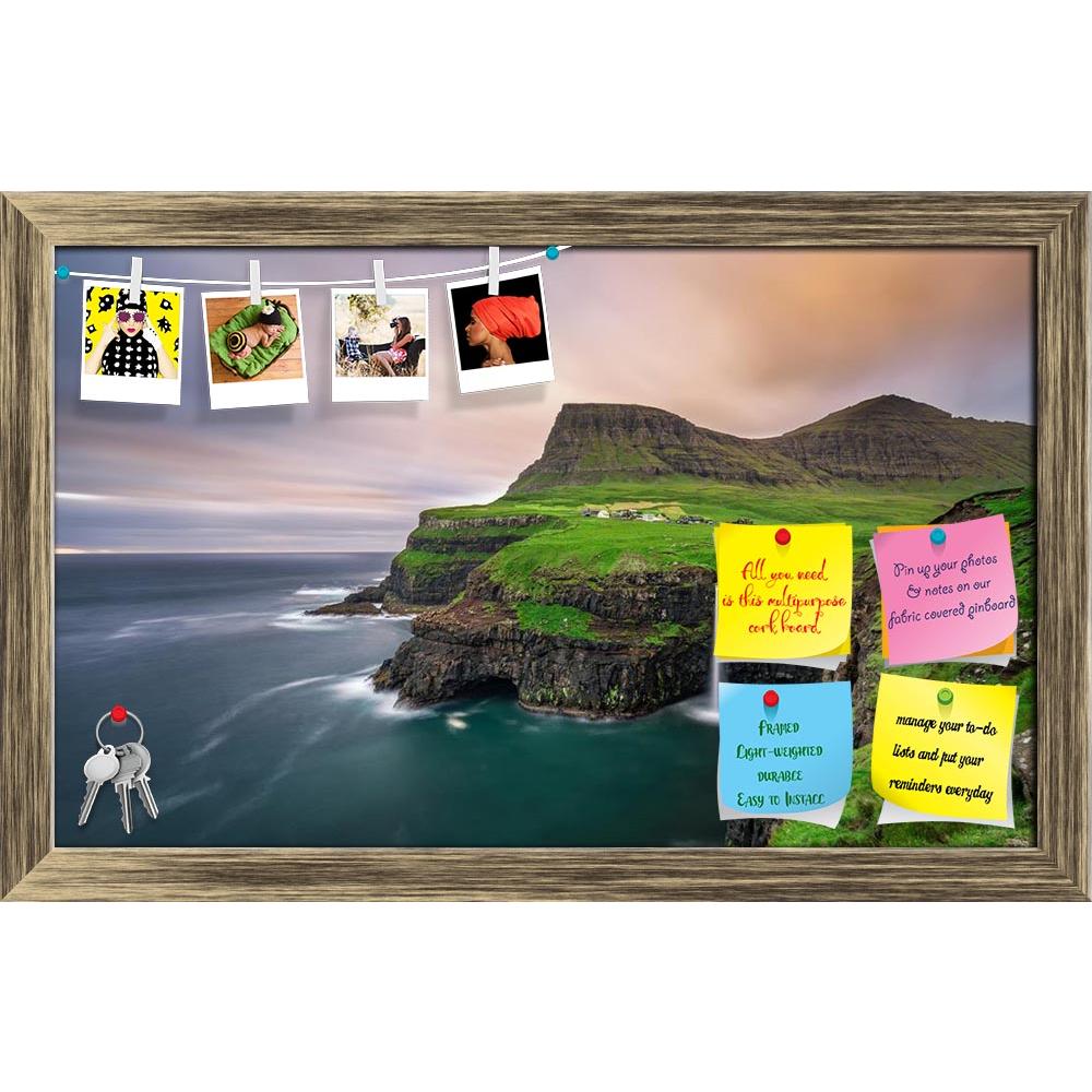 ArtzFolio Waterfall in Faroe Islands, Denmark Printed Bulletin Board Notice Pin Board Soft Board | Framed-Bulletin Boards Framed-AZ5006864BLB_FR_RF_R-0-Image Code 5006864 Vishnu Image Folio Pvt Ltd, IC 5006864, ArtzFolio, Bulletin Boards Framed, Landscapes, Places, Photography, waterfall, in, faroe, islands, denmark, printed, bulletin, board, notice, pin, soft, framed, atlantic, background, beautiful, beauty, breathtaking, calm, cliff, clouds, cloudy, coast, coastal, cold, country, countryside, danish, dusk