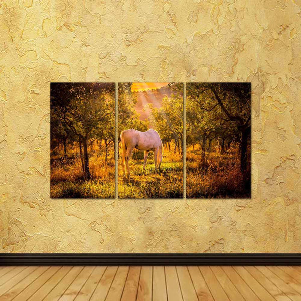 ArtzFolio White Wild Horse In Olive Tuscan Orchard Split Art Painting Panel on Sunboard-Split Art Panels-AZ5006873SPL_FR_RF_R-0-Image Code 5006873 Vishnu Image Folio Pvt Ltd, IC 5006873, ArtzFolio, Split Art Panels, Animals, Landscapes, Photography, white, wild, horse, in, olive, tuscan, orchard, split, art, painting, panel, on, sunboard, framed, canvas, print, wall, for, living, room, with, frame, poster, pitaara, box, large, size, drawing, big, office, reception, of, kids, designer, decorative, amazonbasi