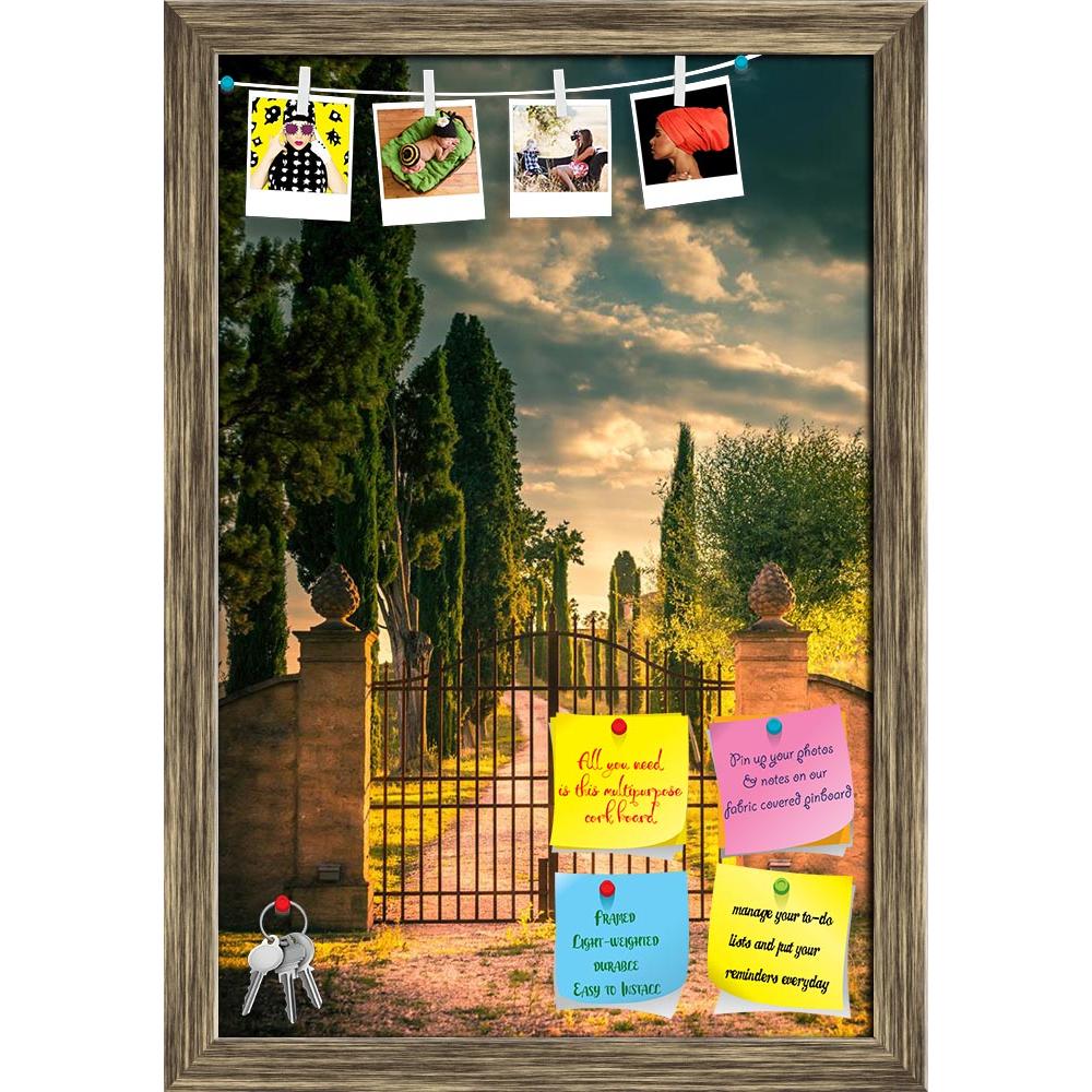 ArtzFolio Tall Cypress Trees in Tuscany, Italy Printed Bulletin Board Notice Pin Board Soft Board | Framed-Bulletin Boards Framed-AZ5006875BLB_FR_RF_R-0-Image Code 5006875 Vishnu Image Folio Pvt Ltd, IC 5006875, ArtzFolio, Bulletin Boards Framed, Landscapes, Places, Photography, tall, cypress, trees, in, tuscany, italy, printed, bulletin, board, notice, pin, soft, framed, landscape, nature, sky, rural, outdoor, summer, beautiful, color, pin up board, push pin board, extra large cork board, big pin board, no