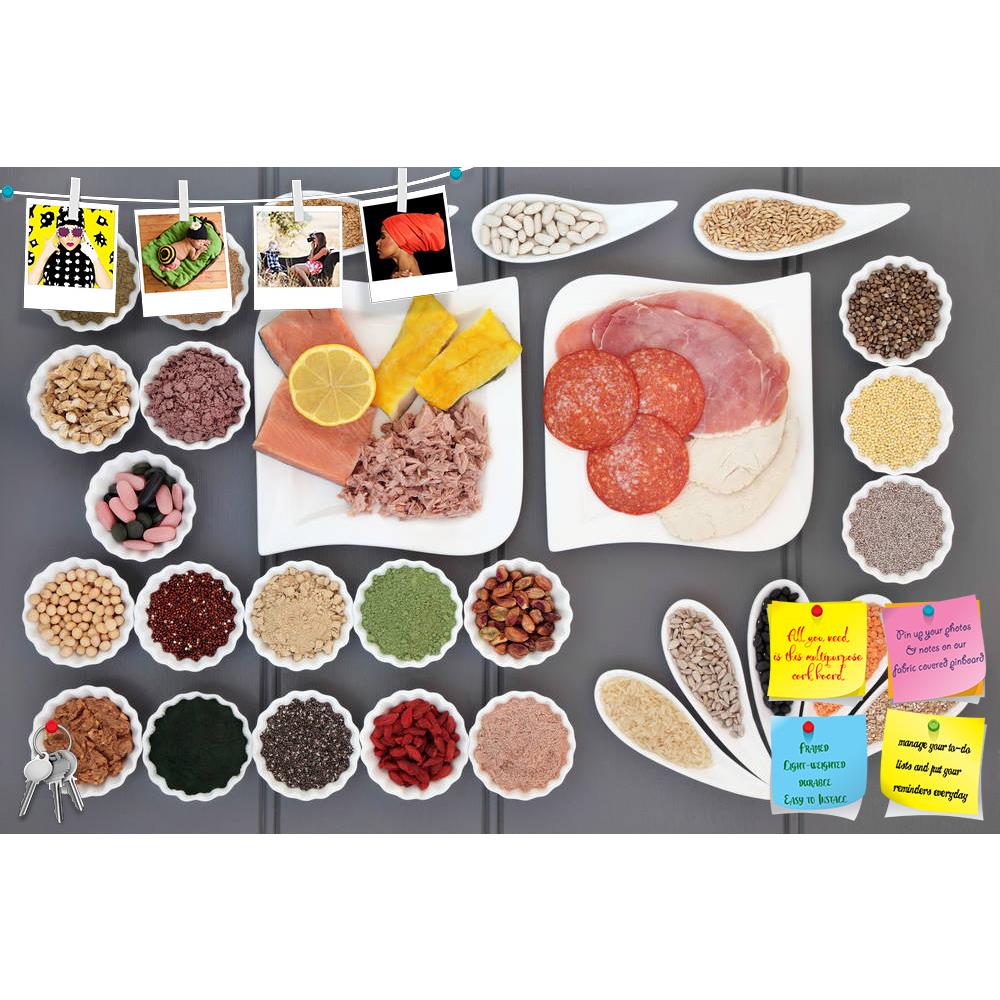 ArtzFolio Health Food Art Display D1 Printed Bulletin Board Notice Pin Board Soft Board | Frameless-Bulletin Boards Frameless-AZ5006880BLB_FL_RF_R-0-Image Code 5006880 Vishnu Image Folio Pvt Ltd, IC 5006880, ArtzFolio, Bulletin Boards Frameless, Food & Beverage, Photography, health, food, art, display, d1, printed, bulletin, board, notice, pin, soft, frameless, superfood, super, body, building, protein, diet, fitness, muscle, nutrition, heart, high, energy, supplement, tablet, pill, nutrient, nutritious, de