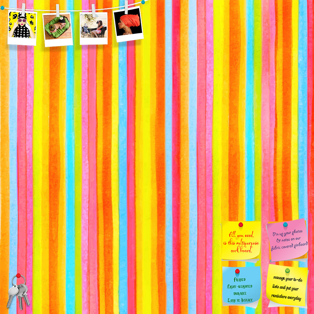 ArtzFolio Colorful Vertical Stripes Printed Bulletin Board Notice Pin Board Soft Board | Frameless-Bulletin Boards Frameless-AZ5006892BLB_FL_RF_R-0-Image Code 5006892 Vishnu Image Folio Pvt Ltd, IC 5006892, ArtzFolio, Bulletin Boards Frameless, Abstract, Fine Art Reprint, colorful, vertical, stripes, printed, bulletin, board, notice, pin, soft, frameless, striped, pattern, background., vector, watercolor, backdrop, rainbow, texture, for, any, modern, graphic, design, illustration., red., green, yellow, oran