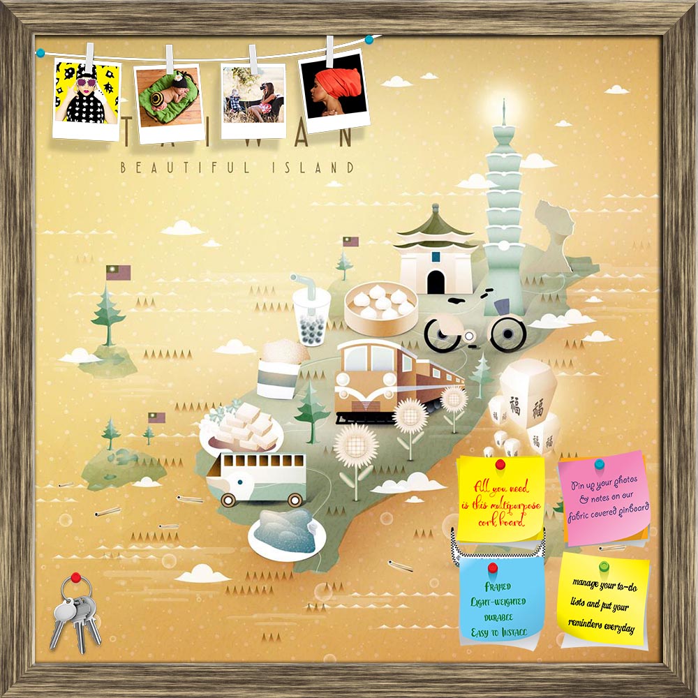 ArtzFolio Taiwan Famous Attractions Travel Map Art D1 Printed Bulletin Board Notice Pin Board Soft Board | Framed-Bulletin Boards Framed-AZ5006893BLB_FR_RF_R-0-Image Code 5006893 Vishnu Image Folio Pvt Ltd, IC 5006893, ArtzFolio, Bulletin Boards Framed, Places, Digital Art, taiwan, famous, attractions, travel, map, art, d1, printed, bulletin, board, notice, pin, soft, framed, fantastic, dishes, 3d, isometric, style, pin up board, push pin board, extra large cork board, big pin board, notice board, small bul