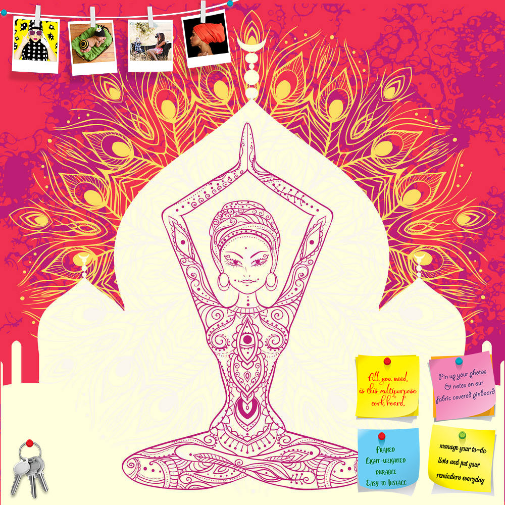 ArtzFolio Traditional Indian Arabic Art with Yoga Design D2 Printed Bulletin Board Notice Pin Board Soft Board | Frameless-Bulletin Boards Frameless-AZ5006897BLB_FL_RF_R-0-Image Code 5006897 Vishnu Image Folio Pvt Ltd, IC 5006897, ArtzFolio, Bulletin Boards Frameless, Religious, Traditional, Digital Art, indian, arabic, art, with, yoga, design, d2, printed, bulletin, board, notice, pin, soft, frameless, ornament, beautiful, card, vector, yoga., geometric, element, hand, drawn., perfect, cards, for, any, oth