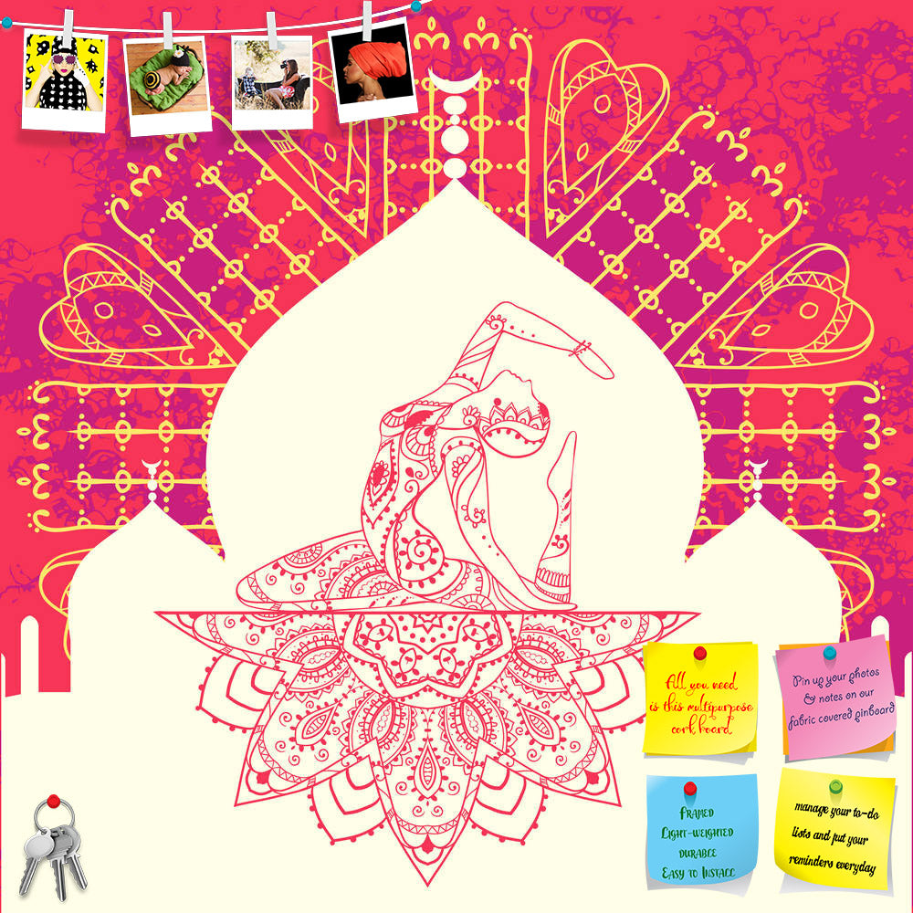 ArtzFolio Traditional Indian Arabic Art with Yoga Design D3 Printed Bulletin Board Notice Pin Board Soft Board | Frameless-Bulletin Boards Frameless-AZ5006899BLB_FL_RF_R-0-Image Code 5006899 Vishnu Image Folio Pvt Ltd, IC 5006899, ArtzFolio, Bulletin Boards Frameless, Religious, Traditional, Digital Art, indian, arabic, art, with, yoga, design, d3, printed, bulletin, board, notice, pin, soft, frameless, ornament, beautiful, card, vector, yoga., geometric, element, hand, drawn., perfect, cards, for, any, oth