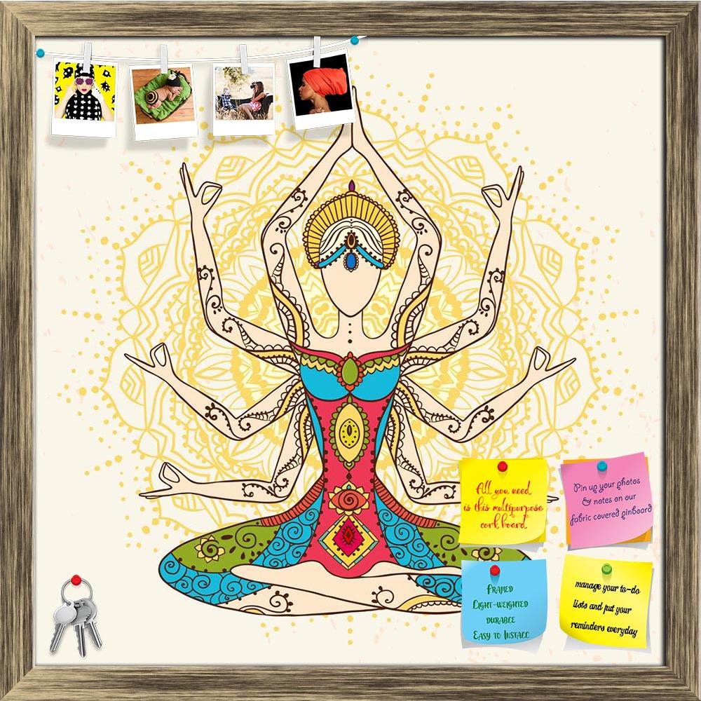 ArtzFolio Traditional Indian Arabic Art with Yoga Design D5 Printed Bulletin Board Notice Pin Board Soft Board | Framed-Bulletin Boards Framed-AZ5006901BLB_FR_RF_R-0-Image Code 5006901 Vishnu Image Folio Pvt Ltd, IC 5006901, ArtzFolio, Bulletin Boards Framed, Religious, Traditional, Digital Art, indian, arabic, art, with, yoga, design, d5, printed, bulletin, board, notice, pin, soft, framed, ornament, beautiful, card, vector, yoga., geometric, element, hand, drawn., perfect, cards, for, any, other, kind, bi