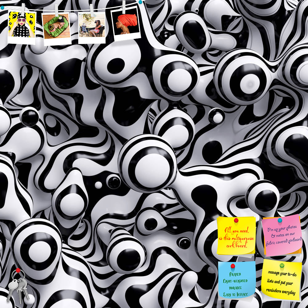 ArtzFolio Abstract Zebra Balls in Wavy Bubbles Style Printed Bulletin Board Notice Pin Board Soft Board | Frameless-Bulletin Boards Frameless-AZ5006904BLB_FL_RF_R-0-Image Code 5006904 Vishnu Image Folio Pvt Ltd, IC 5006904, ArtzFolio, Bulletin Boards Frameless, Abstract, Digital Art, zebra, balls, in, wavy, bubbles, style, printed, bulletin, board, notice, pin, soft, frameless, black, white, doppler, effect, hallucination, fun, circles, liquid, flow, glossy, psychodelic, elements, shapes, dynamic, graphical