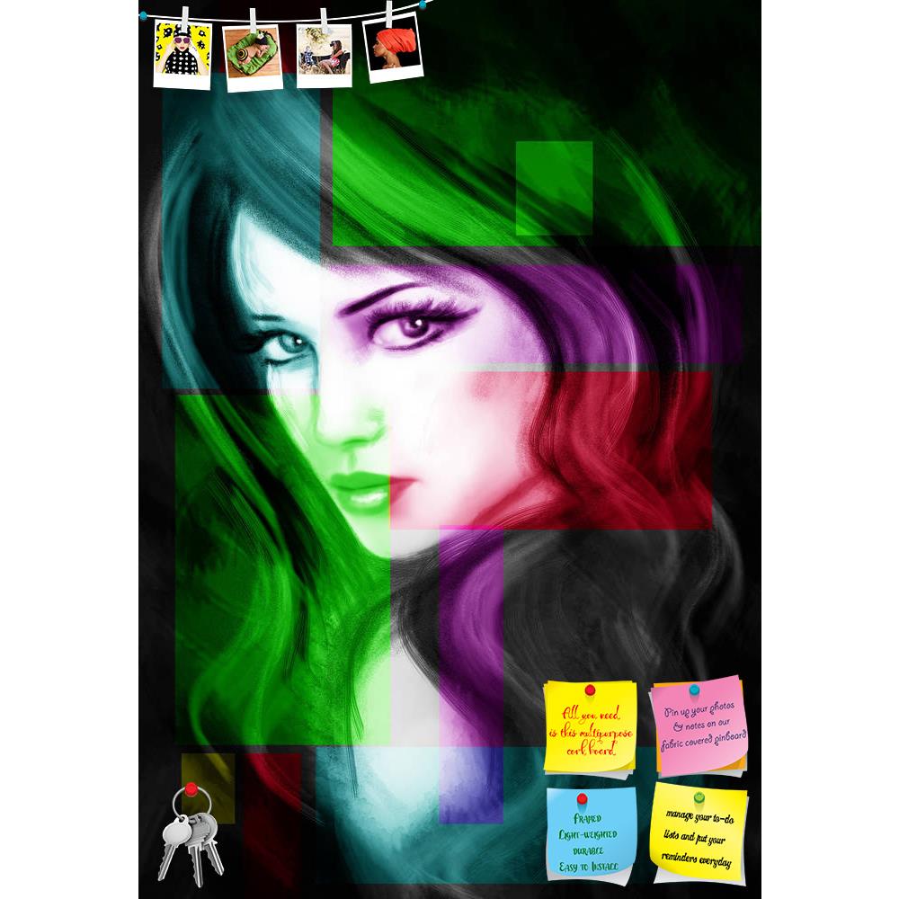 ArtzFolio Portrait Of Beautiful Young Woman Printed Bulletin Board Notice Pin Board Soft Board | Frameless-Bulletin Boards Frameless-AZ5006907BLB_FL_RF_R-0-Image Code 5006907 Vishnu Image Folio Pvt Ltd, IC 5006907, ArtzFolio, Bulletin Boards Frameless, Portraits, Fine Art Reprint, portrait, of, beautiful, young, woman, printed, bulletin, board, notice, pin, soft, frameless, pin up board, push pin board, extra large cork board, big pin board, notice board, small bulletin board, cork board, wall notice board,