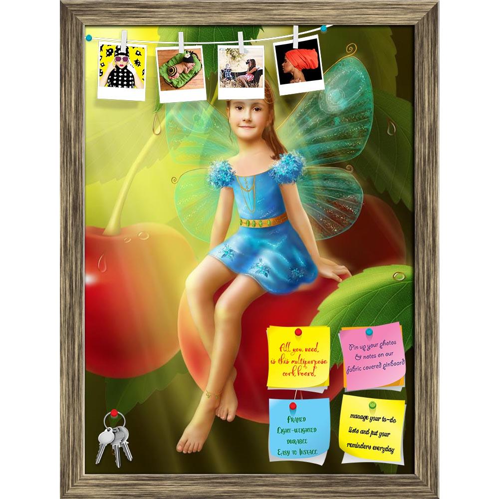 ArtzFolio Fantasy Little Fairy The Girl Butterfly On Cherry Printed Bulletin Board Notice Pin Board Soft Board | Framed-Bulletin Boards Framed-AZ5006912BLB_FR_RF_R-0-Image Code 5006912 Vishnu Image Folio Pvt Ltd, IC 5006912, ArtzFolio, Bulletin Boards Framed, Fantasy, Kids, Digital Art, little, fairy, the, girl, butterfly, on, cherry, printed, bulletin, board, notice, pin, soft, framed, pin up board, push pin board, extra large cork board, big pin board, notice board, small bulletin board, cork board, wall 