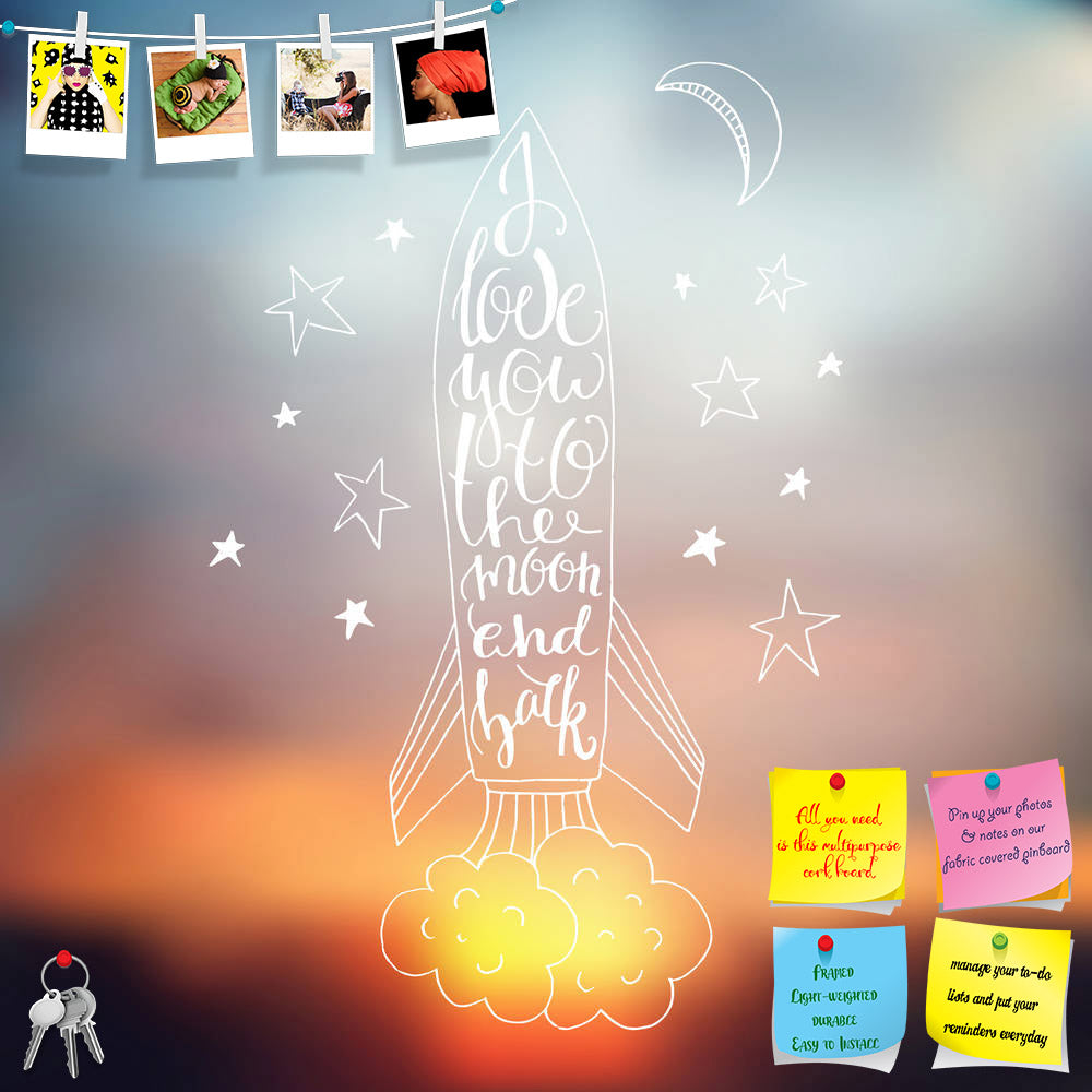 ArtzFolio I Love You To The Moon & Back Typography Art Quote Printed Bulletin Board Notice Pin Board Soft Board | Frameless-Bulletin Boards Frameless-AZ5006913BLB_FL_RF_R-0-Image Code 5006913 Vishnu Image Folio Pvt Ltd, IC 5006913, ArtzFolio, Bulletin Boards Frameless, Love, Quotes, Digital Art, i, you, to, the, moon, back, typography, art, quote, printed, bulletin, board, notice, pin, soft, frameless, hand, drawn, poster., romantic, for, valentines, day, card, or, save, date, card., pin up board, push pin 