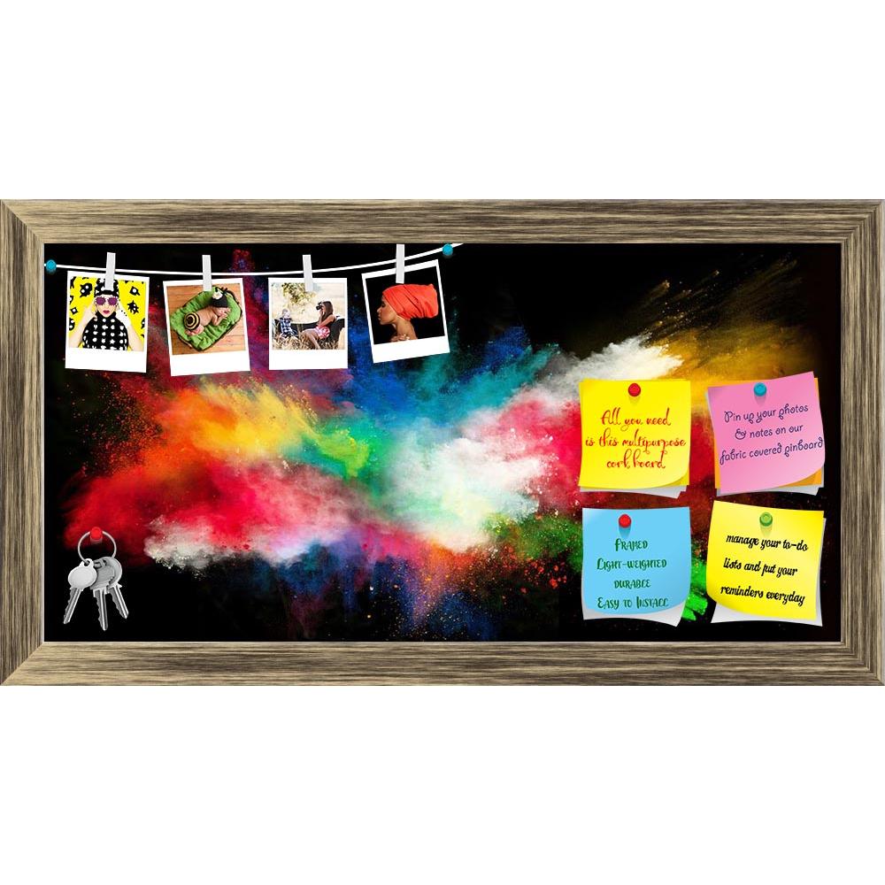 ArtzFolio Colorful Powder Splash D1 Printed Bulletin Board Notice Pin Board Soft Board | Framed-Bulletin Boards Framed-AZ5006917BLB_FR_RF_R-0-Image Code 5006917 Vishnu Image Folio Pvt Ltd, IC 5006917, ArtzFolio, Bulletin Boards Framed, Abstract, Photography, colorful, powder, splash, d1, printed, bulletin, board, notice, pin, soft, framed, color, background, black, dust, creative, texture, clouds, white, isolated, blue, chemicial, nobody, launched, smoke, cosmic, sphere, design, fume, explode, mass, glowing