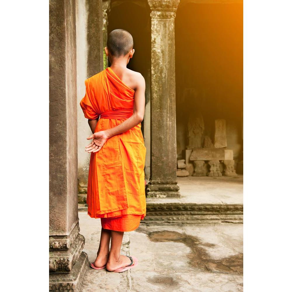ArtzFolio Contemplating Monk, Angkor Wat, Cambodia Canvas Painting-Paintings MDF Framing-AZ5006919ART_UN_RF_R-0-Image Code 5006919 Vishnu Image Folio Pvt Ltd, IC 5006919, ArtzFolio, Paintings MDF Framing, Places, Religious, Photography, contemplating, monk, angkor, wat, cambodia, canvas, painting, framed, print, wall, for, living, room, with, frame, poster, pitaara, box, large, size, drawing, art, split, big, office, reception, of, kids, panel, designer, decorative, amazonbasics, reprint, small, bedroom, on