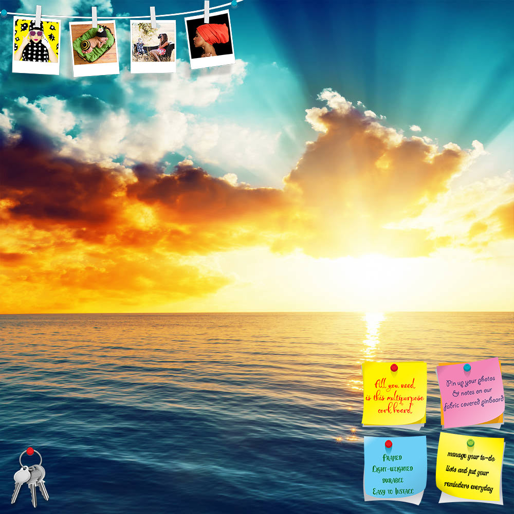 ArtzFolio Beautiful Sunset Over The Sea Printed Bulletin Board Notice Pin Board Soft Board | Frameless-Bulletin Boards Frameless-AZ5006920BLB_FL_RF_R-0-Image Code 5006920 Vishnu Image Folio Pvt Ltd, IC 5006920, ArtzFolio, Bulletin Boards Frameless, Landscapes, Photography, beautiful, sunset, over, the, sea, printed, bulletin, board, notice, pin, soft, frameless, abstract, background, beauty, blue, bright, calm, cloud, colorful, dawn, daylight, dramatic, dusk, evening, fantasy, heaven, horizon, light, magic,