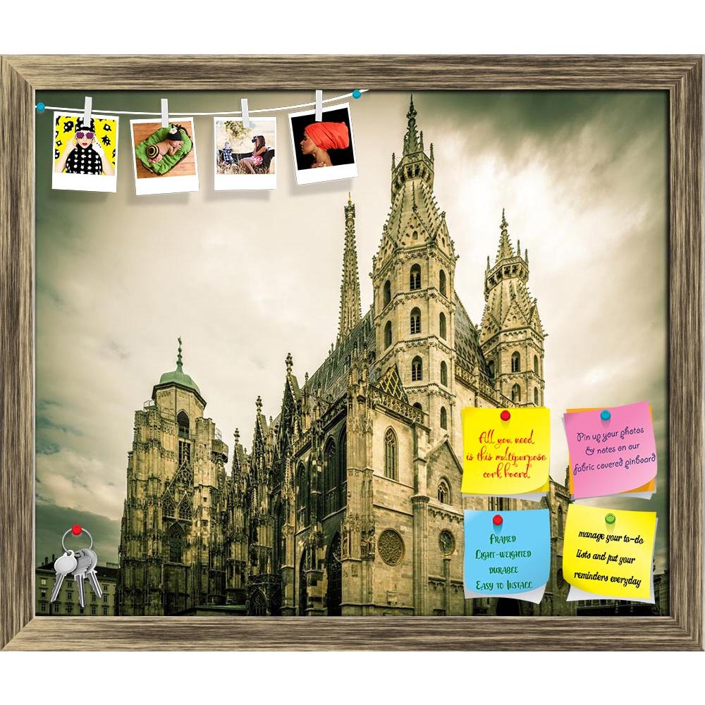 ArtzFolio St. Stephen's Cathedral, Vienna, Austria's Capital Printed Bulletin Board Notice Pin Board Soft Board | Framed-Bulletin Boards Framed-AZ5006927BLB_FR_RF_R-0-Image Code 5006927 Vishnu Image Folio Pvt Ltd, IC 5006927, ArtzFolio, Bulletin Boards Framed, Places, Vintage, Photography, st., stephen's, cathedral, vienna, austria's, capital, printed, bulletin, board, notice, pin, soft, framed, st, austria, stephansdom, stephens, church, g, pin up board, push pin board, extra large cork board, big pin boar