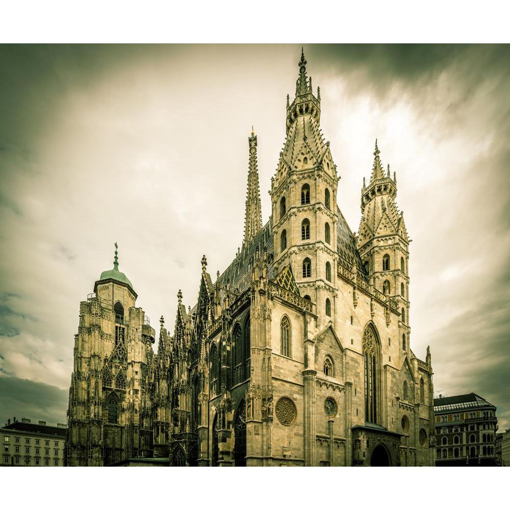ArtzFolio St. Stephen's Cathedral, Vienna, Austria's Capital Unframed Premium Canvas Painting-Paintings Unframed Premium-AZ5006927ART_UN_RF_R-0-Image Code 5006927 Vishnu Image Folio Pvt Ltd, IC 5006927, ArtzFolio, Paintings Unframed Premium, Places, Vintage, Photography, st., stephen's, cathedral, vienna, austria's, capital, unframed, premium, canvas, painting, large, size, print, wall, for, living, room, without, frame, decorative, poster, art, pitaara, box, drawing, amazonbasics, big, kids, designer, offi