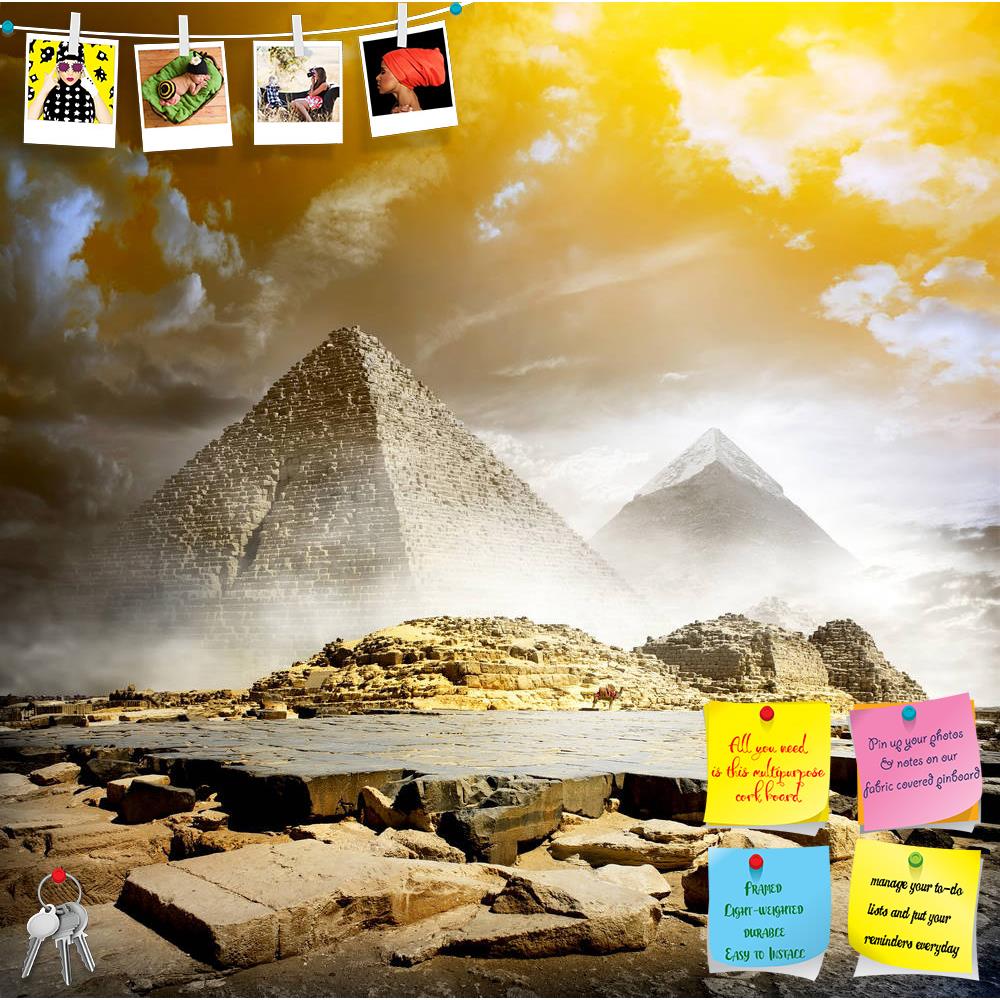 ArtzFolio Orange Storm Clouds & Fog Over Egyptian Pyramids Printed Bulletin Board Notice Pin Board Soft Board | Frameless-Bulletin Boards Frameless-AZ5006960BLB_FL_RF_R-0-Image Code 5006960 Vishnu Image Folio Pvt Ltd, IC 5006960, ArtzFolio, Bulletin Boards Frameless, Places, Religious, Photography, orange, storm, clouds, fog, over, egyptian, pyramids, printed, bulletin, board, notice, pin, soft, frameless, desert, pyramid, egypt, cairo, giza, ancient, camel, travel, history, ruin, destination, sun, heat, ph